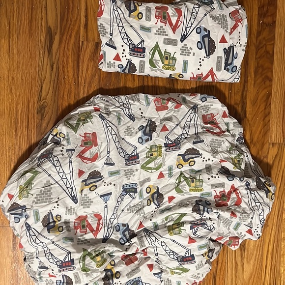 Busy Builder Pottery Barn Kids Full-Size Sheet Set - Picture 5 of 5